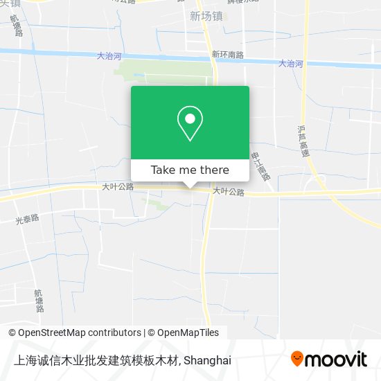 上海诚信木业批发建筑模板木材 map