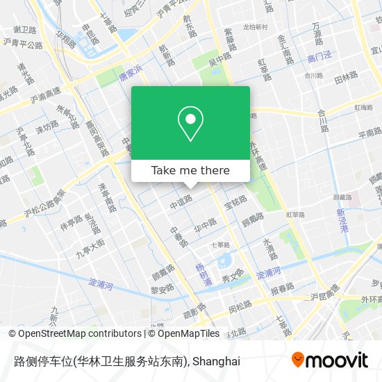 路侧停车位(华林卫生服务站东南) map