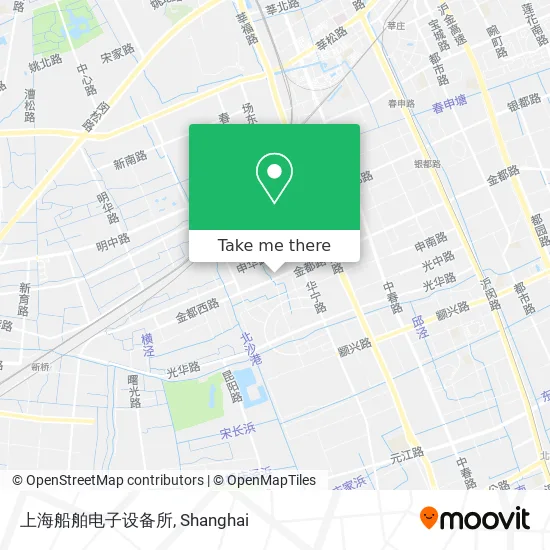 上海船舶电子设备所 map