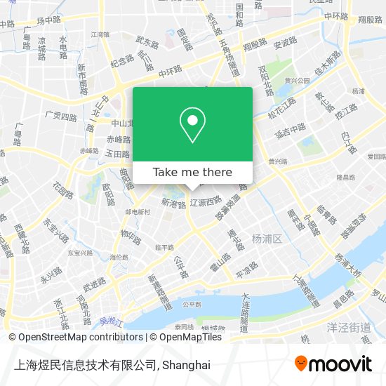 上海煜民信息技术有限公司 map