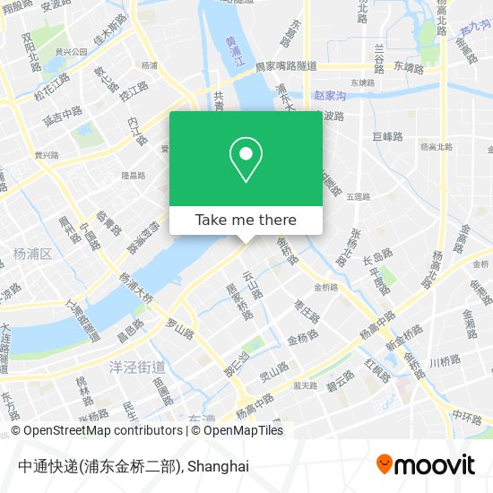 中通快递(浦东金桥二部) map