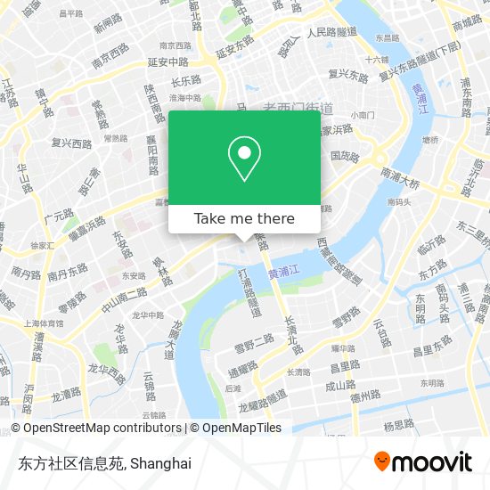 东方社区信息苑 map