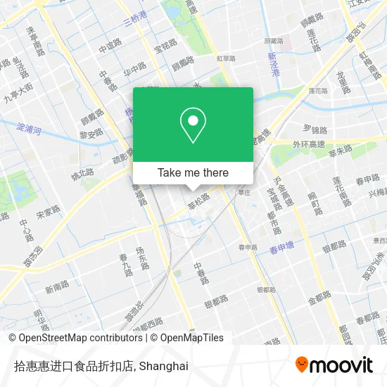 拾惠惠进口食品折扣店 map