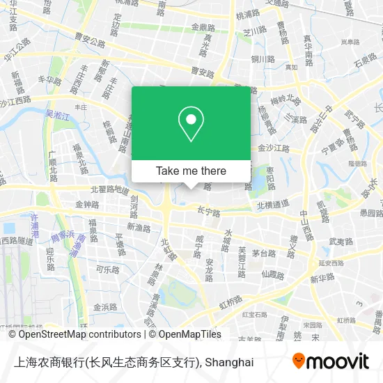 上海农商银行(长风生态商务区支行) map