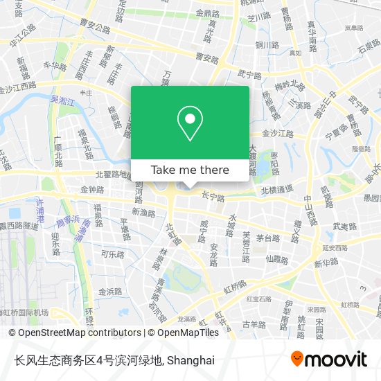 长风生态商务区4号滨河绿地 map