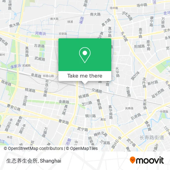 生态养生会所 map