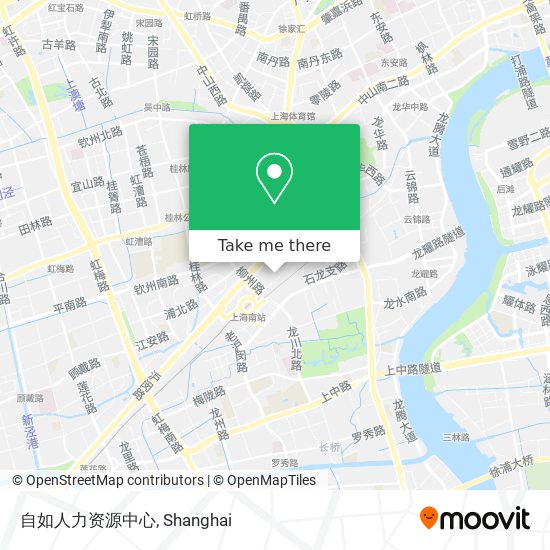 自如人力资源中心 map