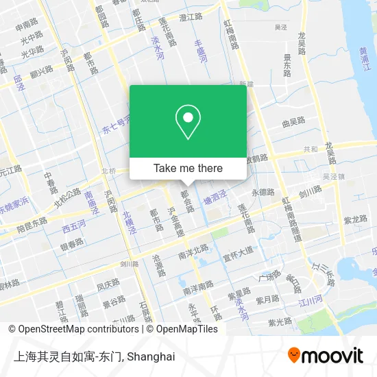 上海其灵自如寓-东门 map