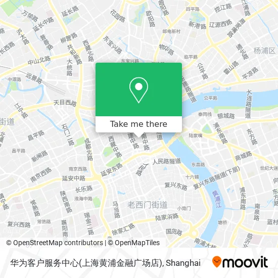 华为客户服务中心(上海黄浦金融广场店) map