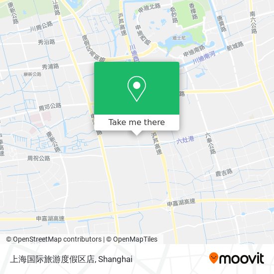 上海国际旅游度假区店 map
