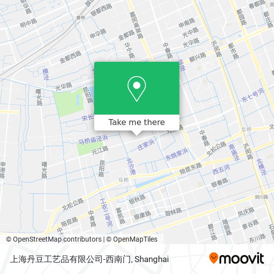 上海丹豆工艺品有限公司-西南门 map