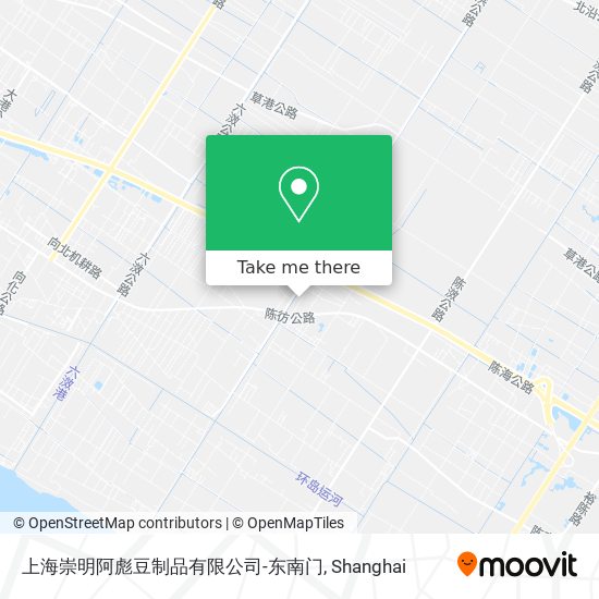 上海崇明阿彪豆制品有限公司-东南门 map