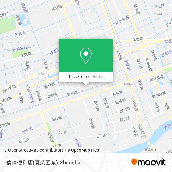 倩倩便利店(夏朵园东) map