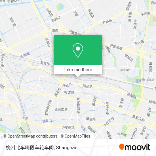 杭州北车辆段车轮车间 map