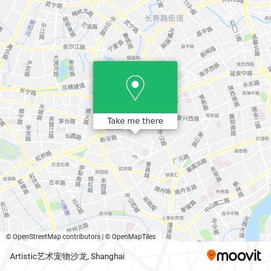 Artistic艺术宠物沙龙 map
