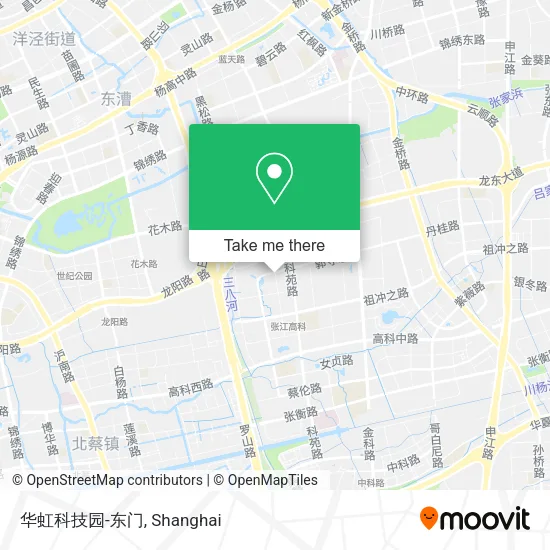 华虹科技园-东门 map