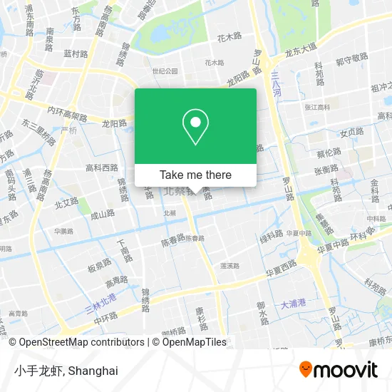 小手龙虾 map