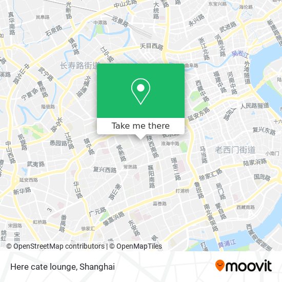 Here cate lounge map