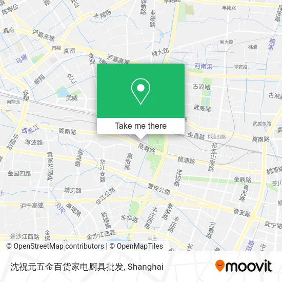 沈祝元五金百货家电厨具批发 map