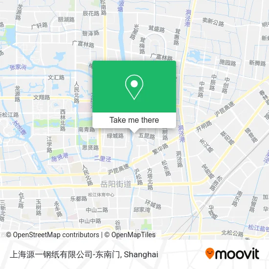 上海源一钢纸有限公司-东南门 map