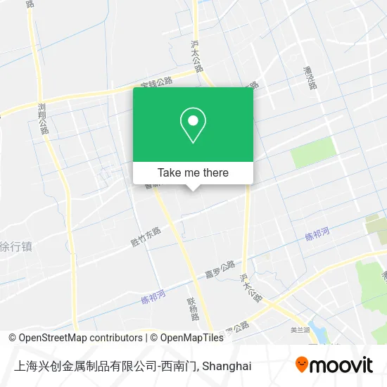 上海兴创金属制品有限公司-西南门 map