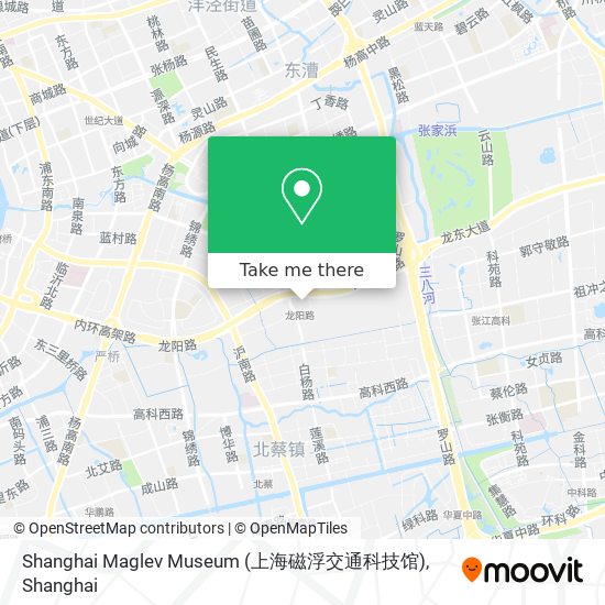 Shanghai Maglev Museum (上海磁浮交通科技馆) map