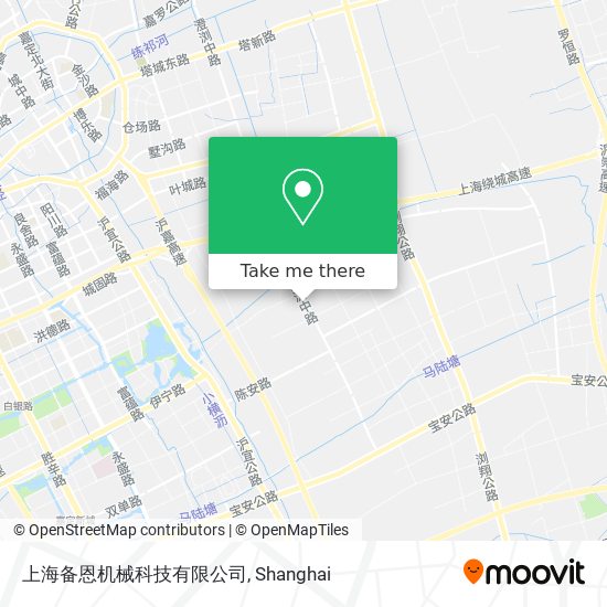 上海备恩机械科技有限公司 map