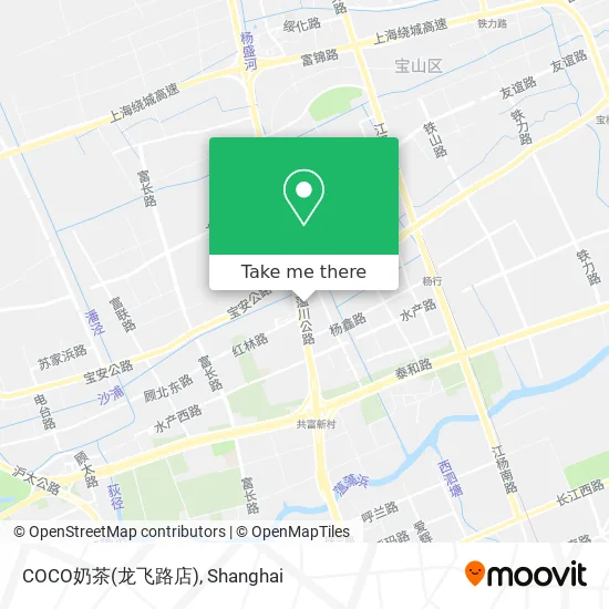 COCO奶茶(龙飞路店) map