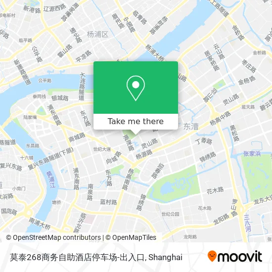 莫泰268商务自助酒店停车场-出入口 map