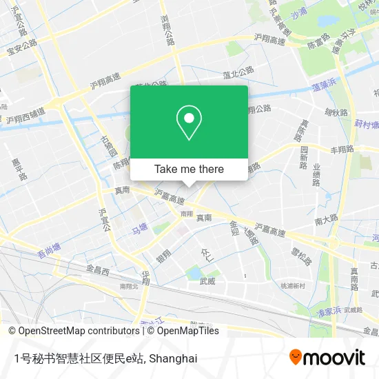 1号秘书智慧社区便民e站 map