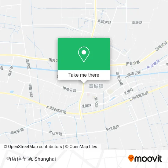 酒店停车场 map