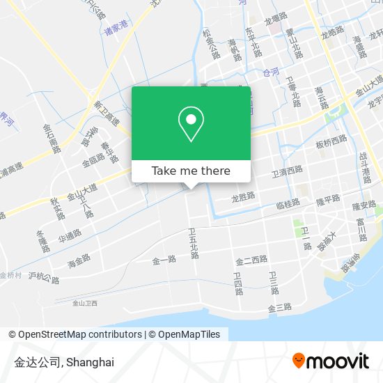 金达公司 map