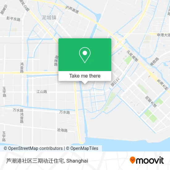 芦潮港社区三期动迁住宅 map