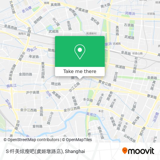 S·纤美炫瘦吧(虞姬墩路店) map