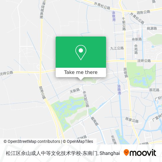 松江区佘山成人中等文化技术学校-东南门 map