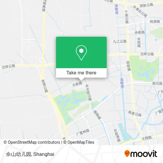 佘山幼儿园 map