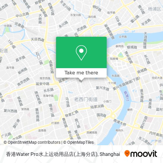 香港Water Pro水上运动用品店(上海分店) map