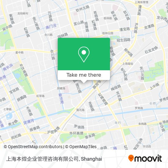 上海本煌企业管理咨询有限公司 map