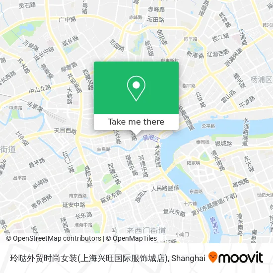 玲哒外贸时尚女装(上海兴旺国际服饰城店) map