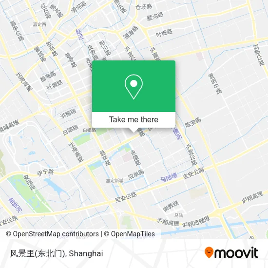 风景里(东北门) map