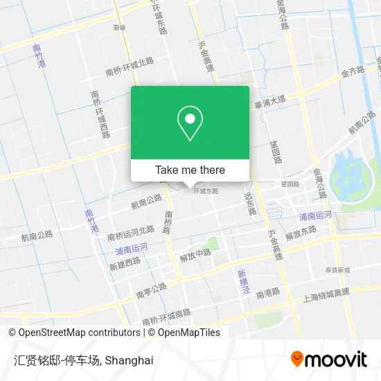 汇贤铭邸-停车场 map