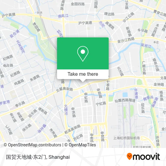 国贸天地城-东2门 map