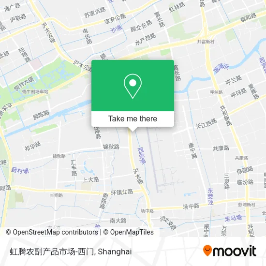 虹腾农副产品市场-西门 map