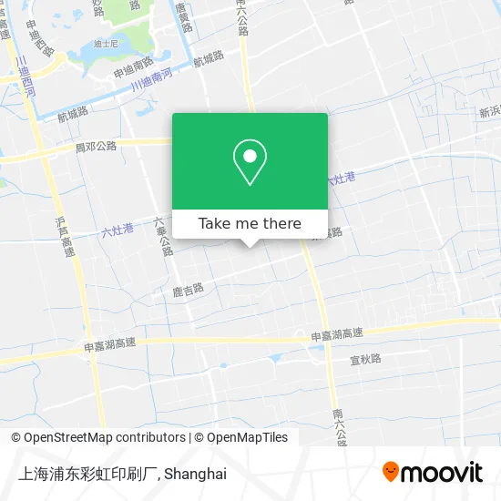 上海浦东彩虹印刷厂 map