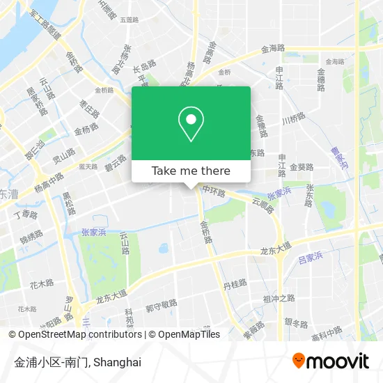 金浦小区-南门 map