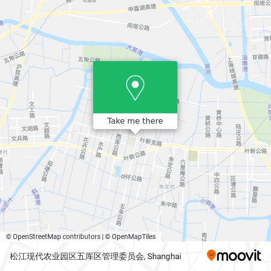 松江现代农业园区五厍区管理委员会 map