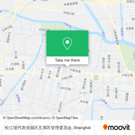 松江现代农业园区五厍区管理委员会 map