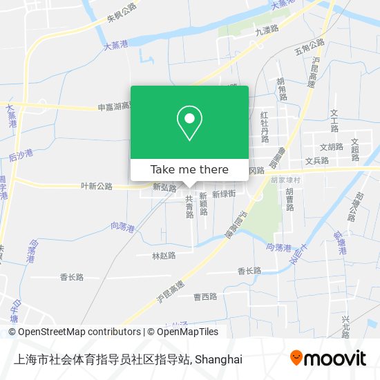 上海市社会体育指导员社区指导站 map