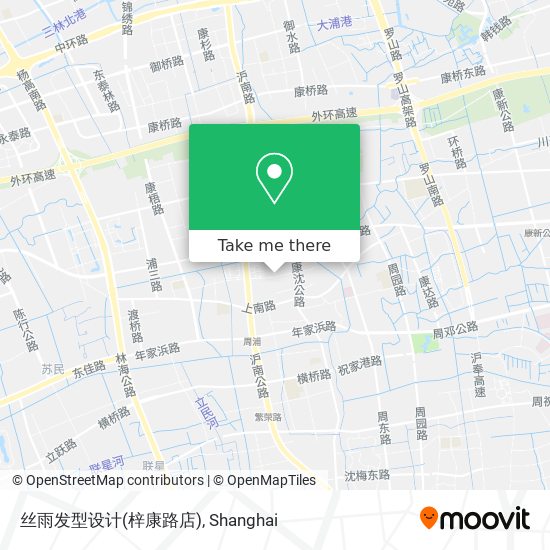 丝雨发型设计(梓康路店) map