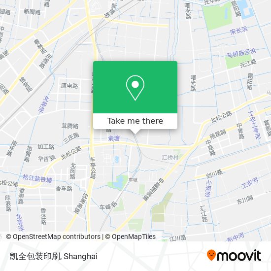 凯全包装印刷 map